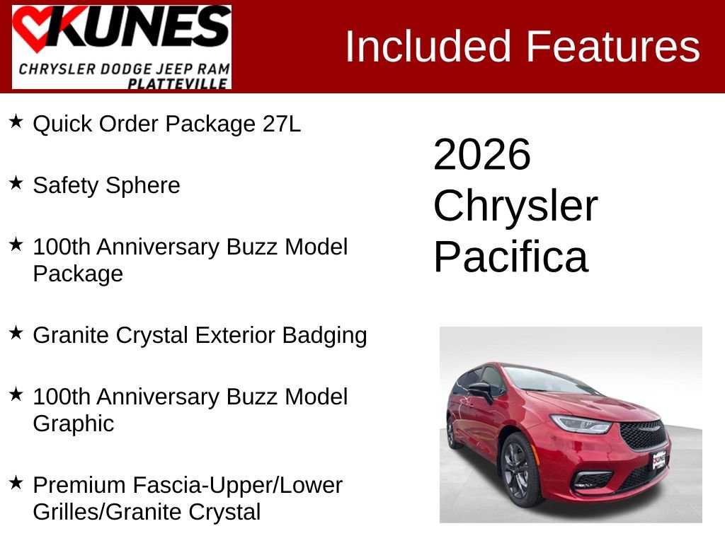 New 2026 Chrysler Pacifica Select image 2