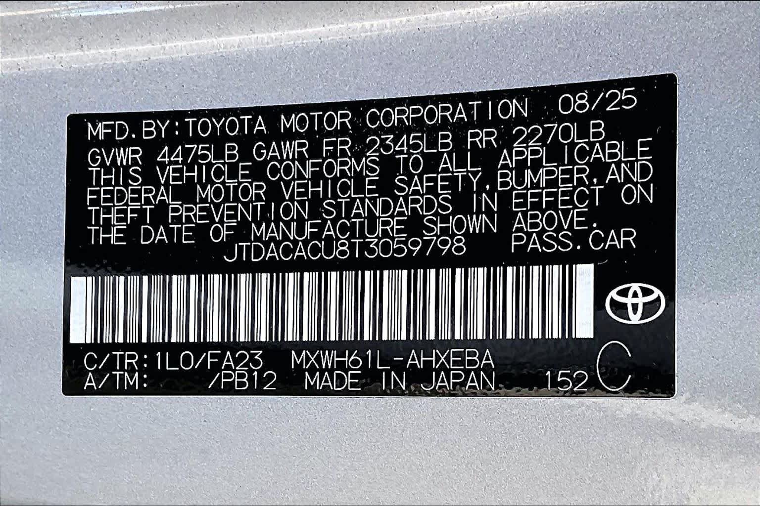 Certified 2026 Toyota Prius Plug-In Hybrid FWD image 34