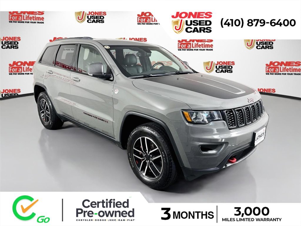Used 2021 Jeep Grand Cherokee Trailhawk AWD/4WD image 1