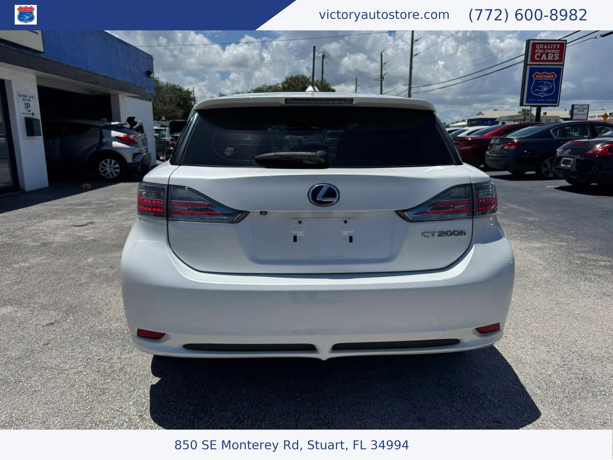 Used 2012 Lexus CT 200h Premium w/ Premium Audio Pkg (F Sport) FWD image 8