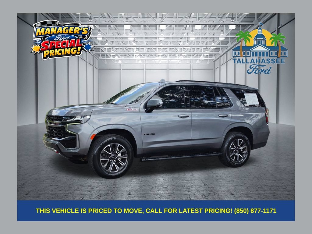 Used 2021 Chevrolet Tahoe Z71 w/ Luxury Package AWD/4WD image 1