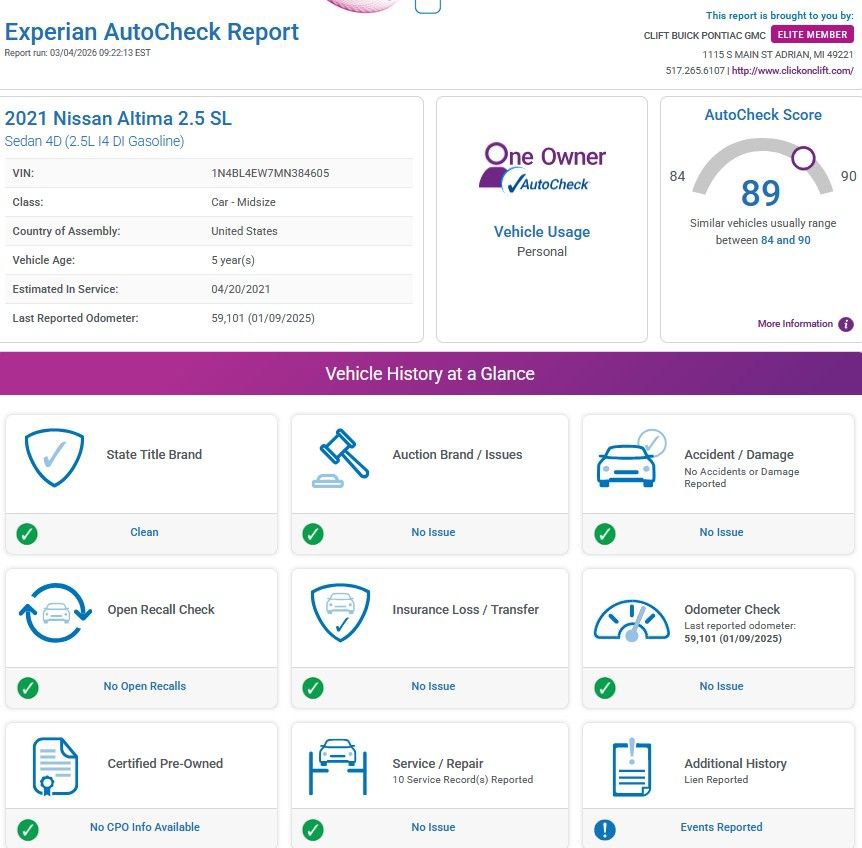 Used 2021 Nissan Altima 2.5 SL image 4