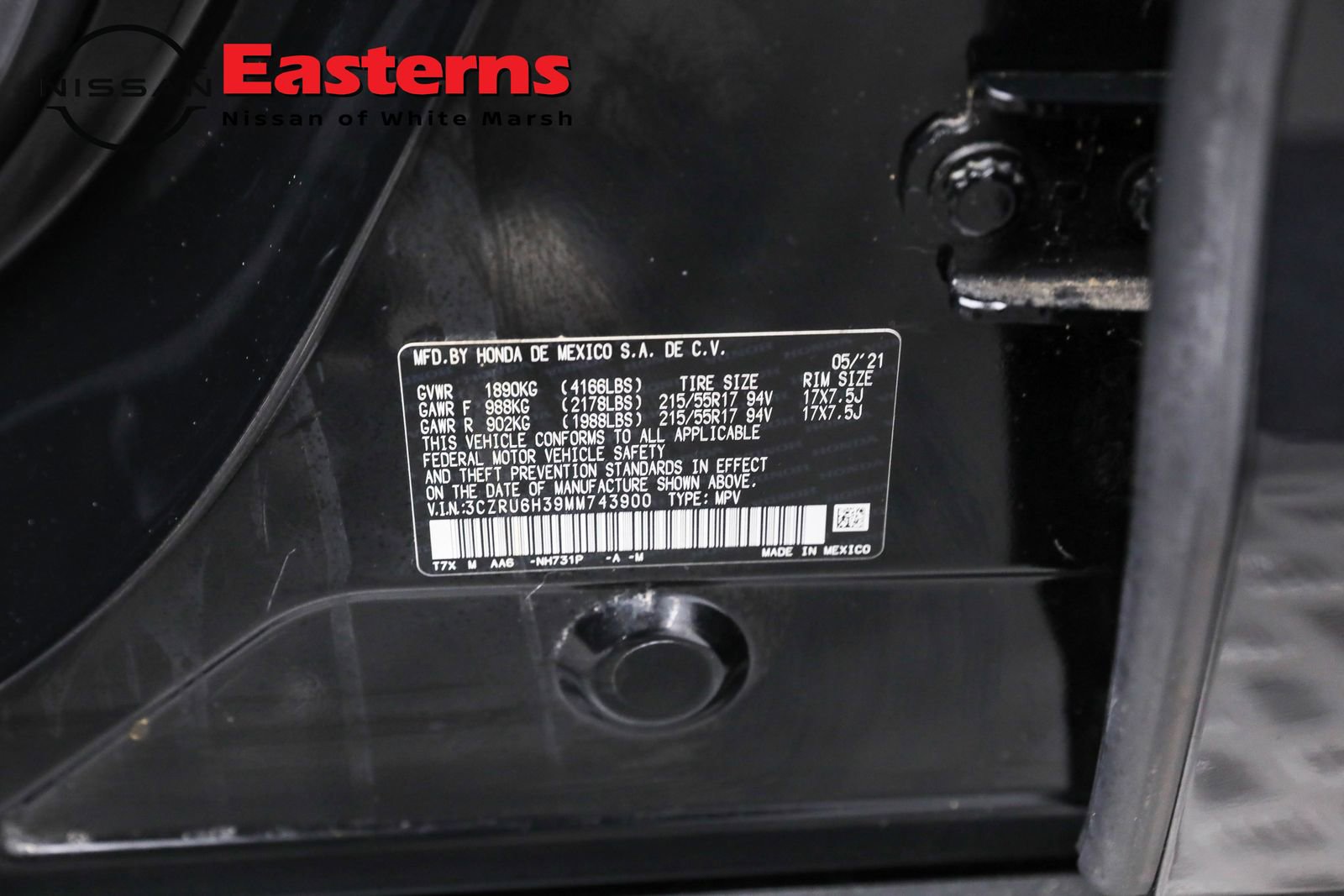 Used 2021 Honda HR-V LX image 33