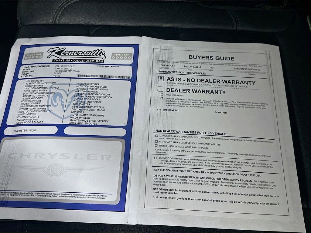 Used 2021 Chevrolet Tahoe LT image 37