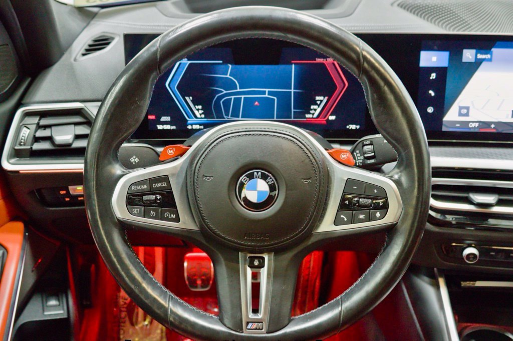 Used 2023 BMW M3 w/ M Carbon Exterior Package RWD image 38