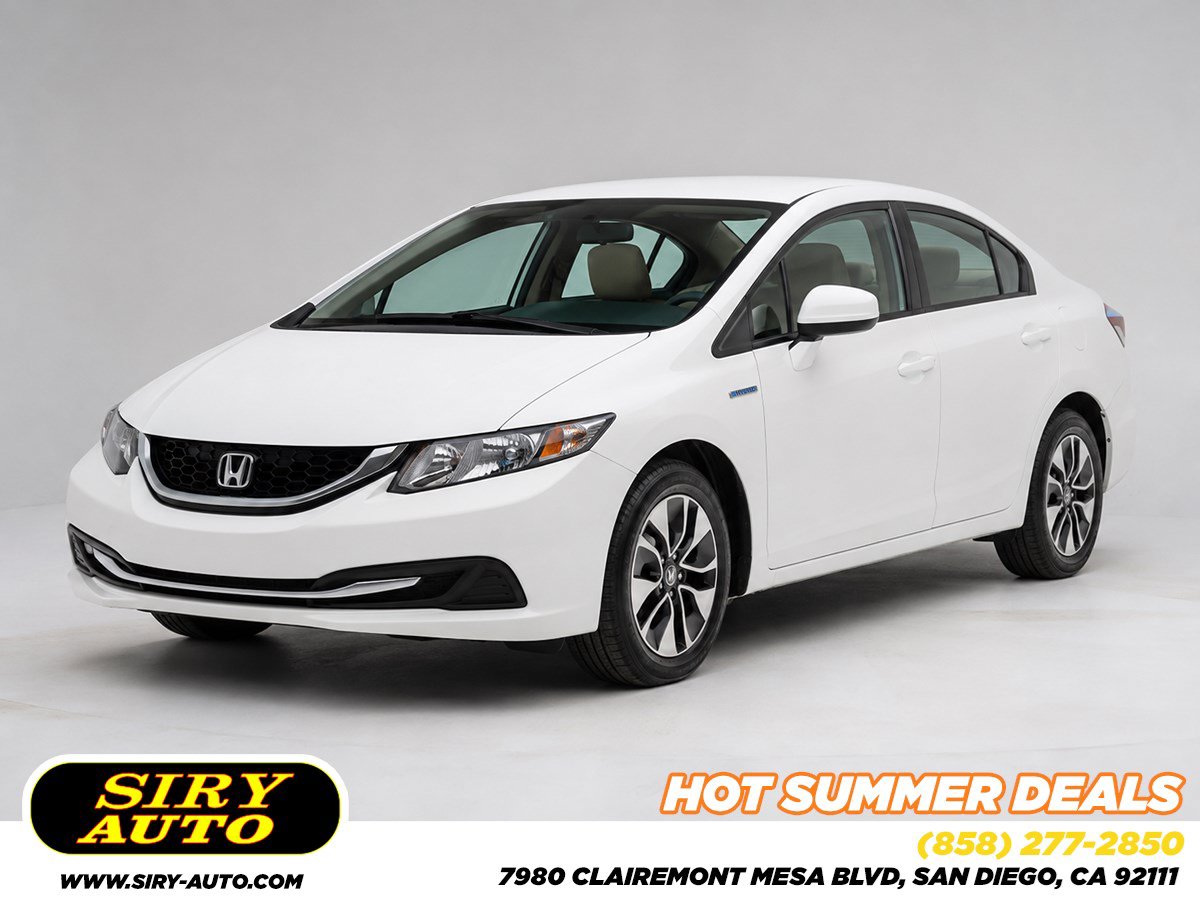 Used 2015 Honda Civic Hybrid Sedan