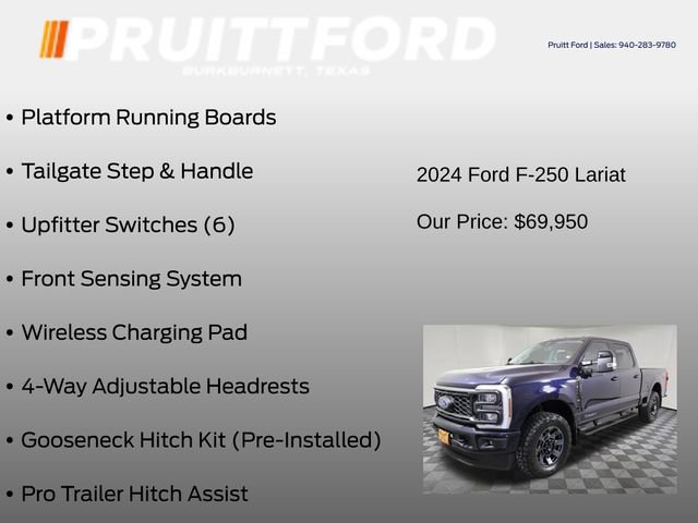 Used 2024 Ford F250 Lariat w/ Lariat Ultimate Package image 36