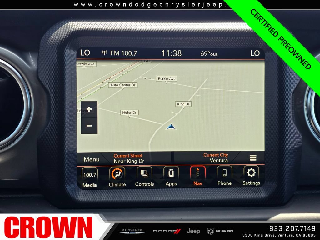 Certified 2023 Jeep Gladiator Overland AWD/4WD image 20