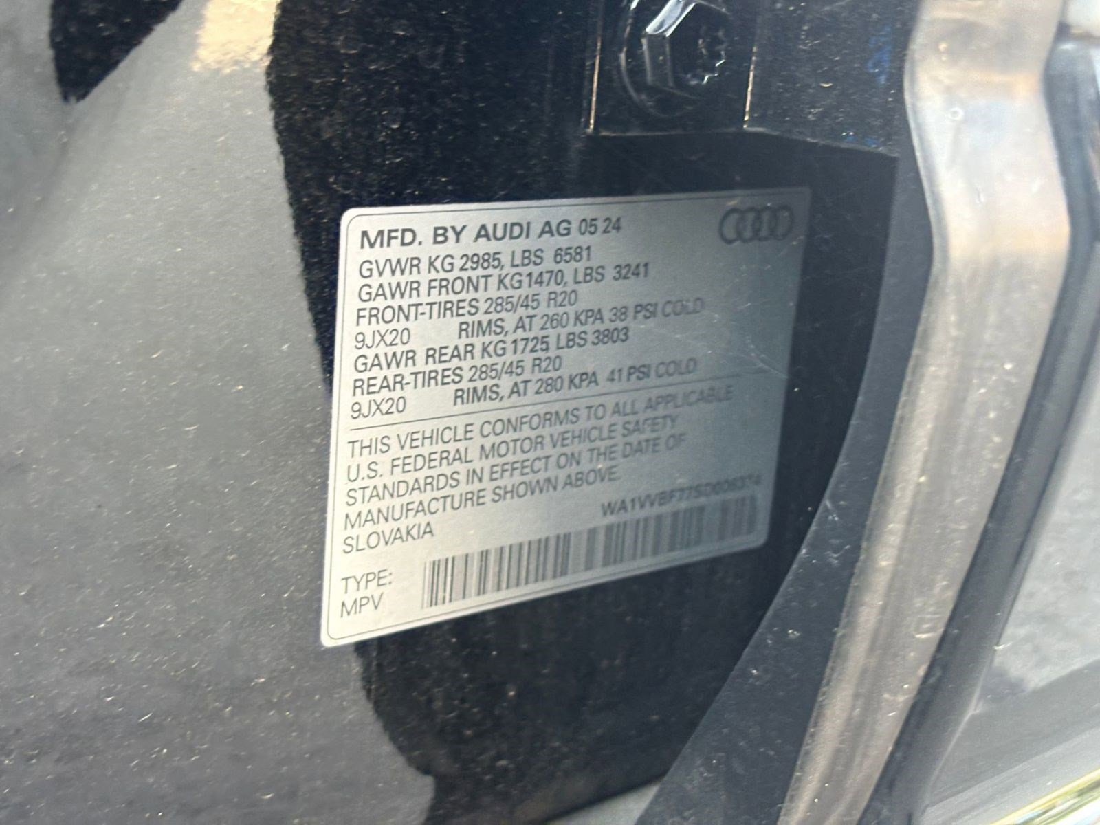 Certified 2025 Audi Q7 3.0T Prestige w/ Prestige Package image 20