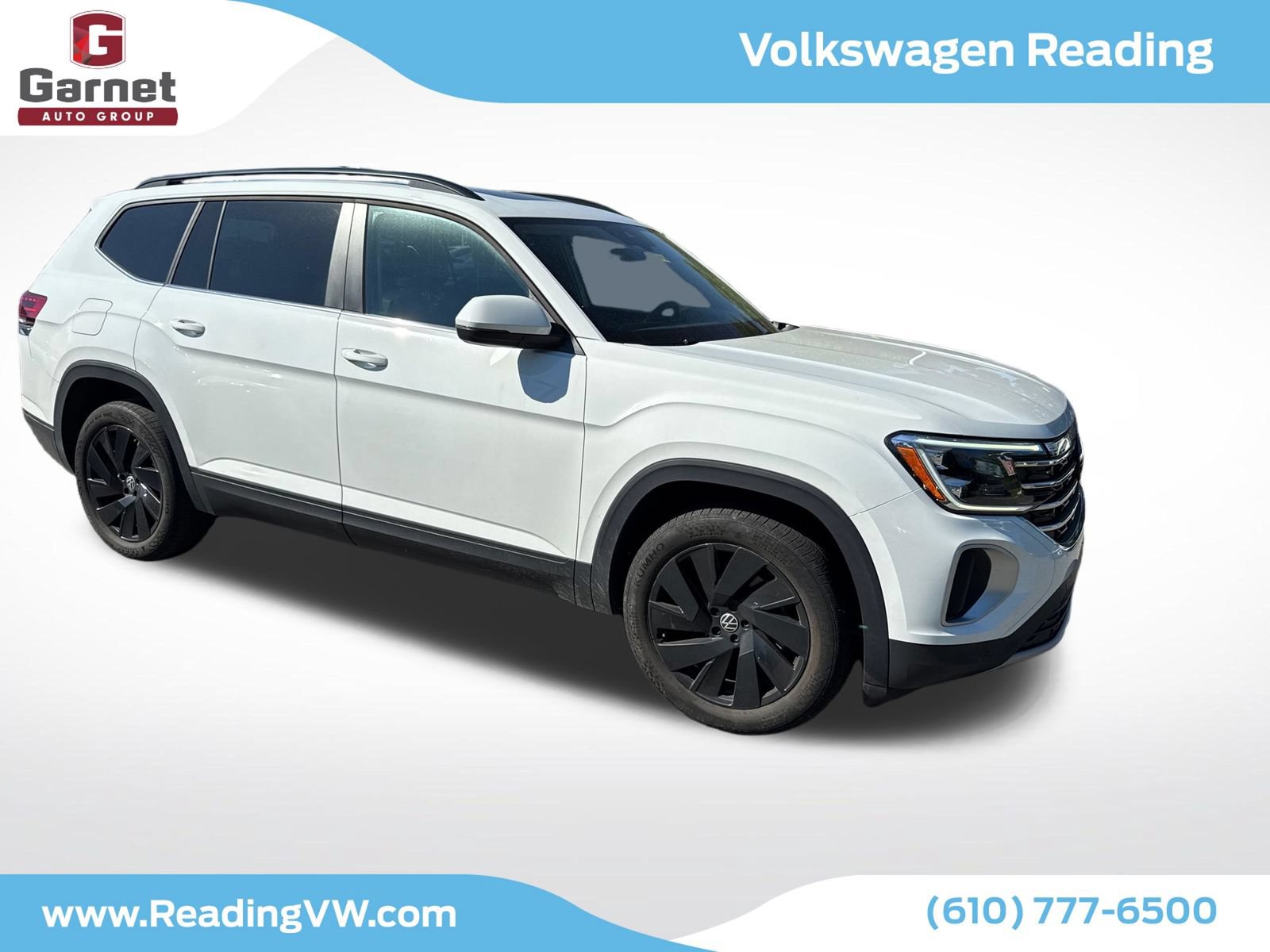 Certified 2024 Volkswagen Atlas SE w/ Panoramic Sunroof Package AWD/4WD image 8