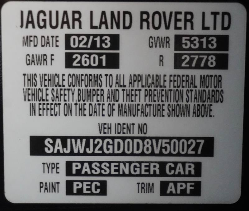Used 2013 Jaguar XJ L Portfolio AWD/4WD image 34