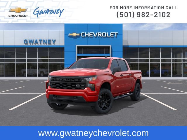 New 2026 Chevrolet Silverado 1500 Custom w/ Turbomax Blackout Package AWD/4WD image 8