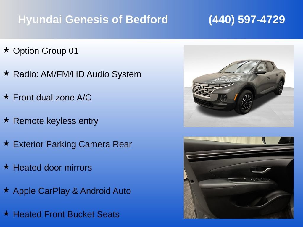 Used 2024 Hyundai Santa Cruz SEL AWD/4WD image 7