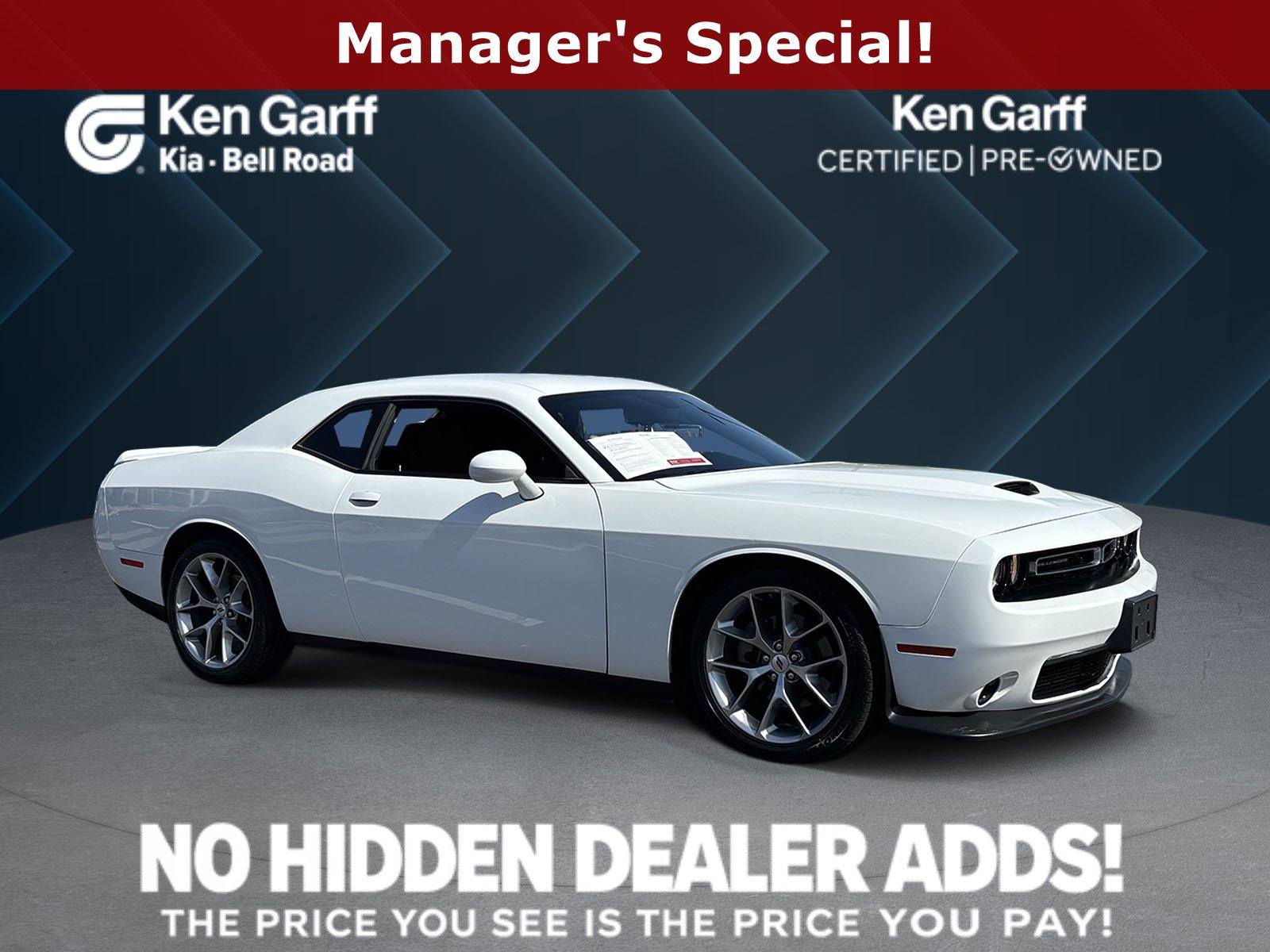 Used 2022 Dodge Challenger GT RWD image 1