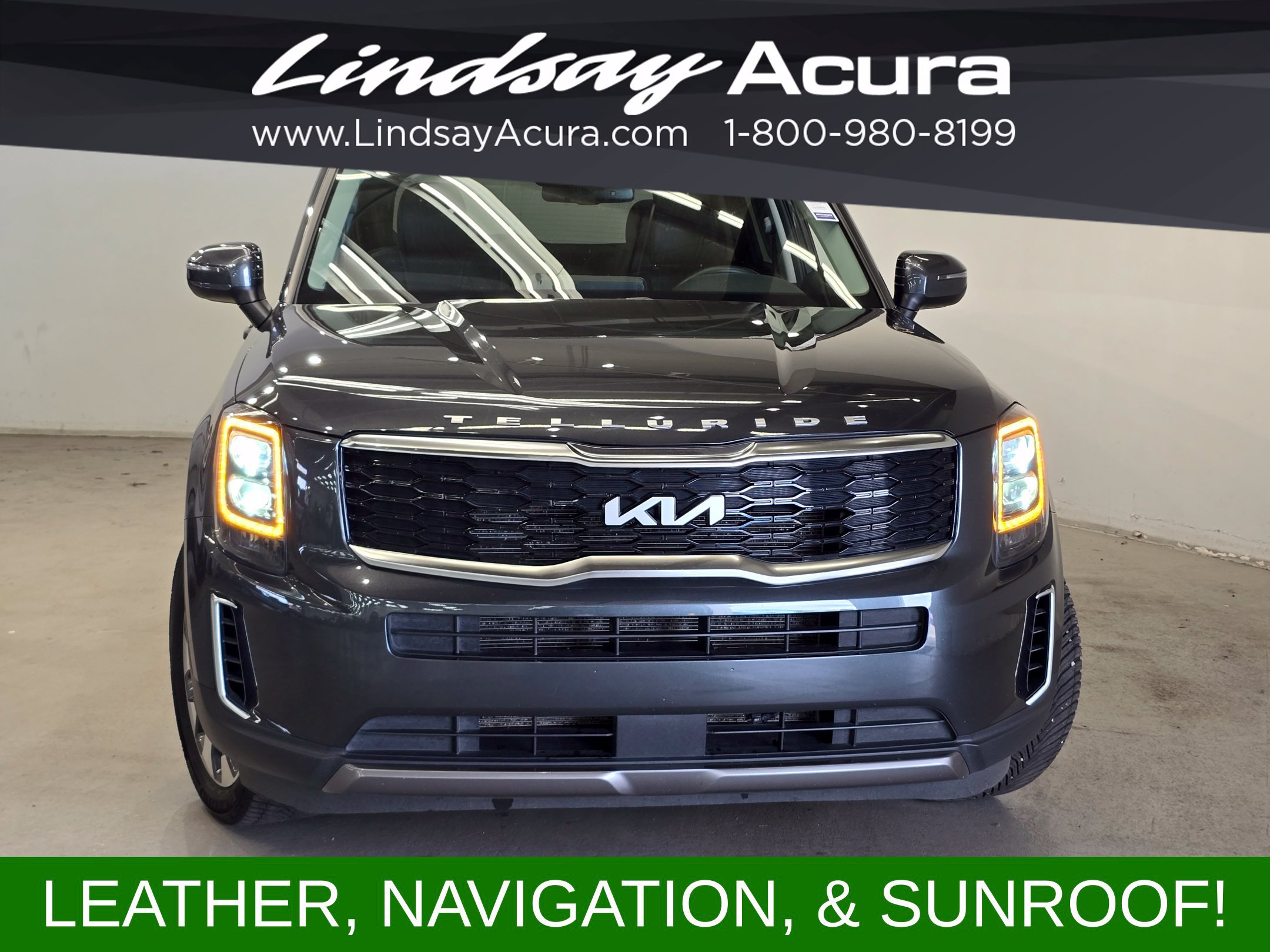 Used 2022 Kia Telluride EX w/ EX Premium Package AWD/4WD image 2