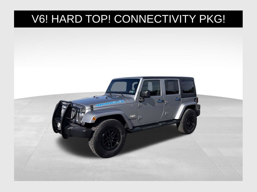 Used 2014 Jeep Wrangler Unlimited Sahara w/ Connectivity Group AWD/4WD image 1