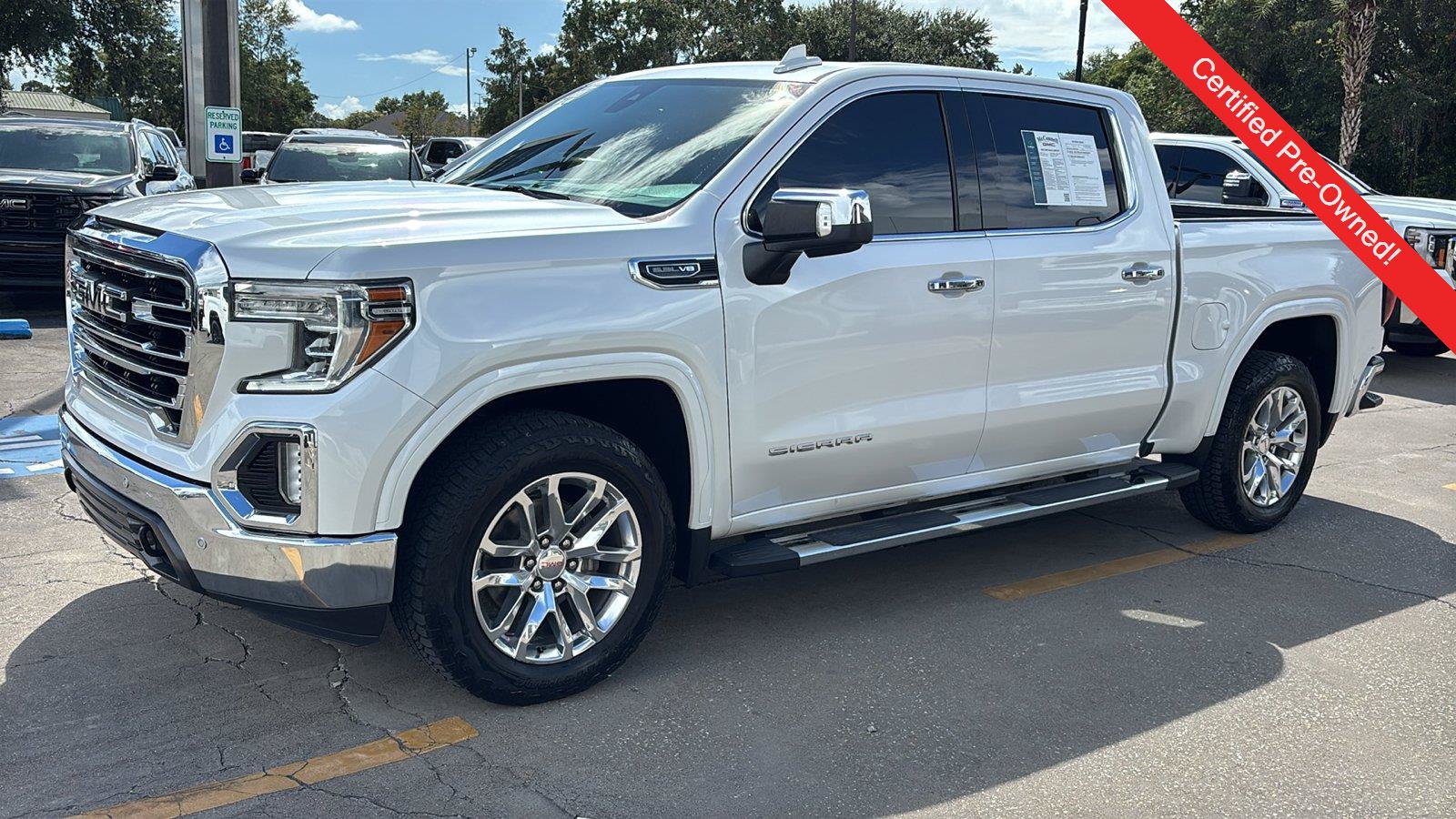 Certified 2021 GMC Sierra 1500 SLT w/ SLT Premium Plus Package AWD/4WD image 3