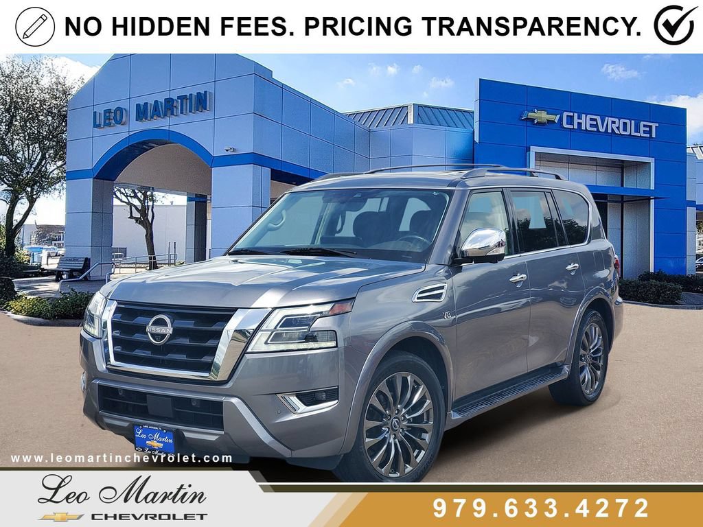Used 2021 Nissan Armada Platinum w/ Captain's Chairs Package RWD 360° Tour