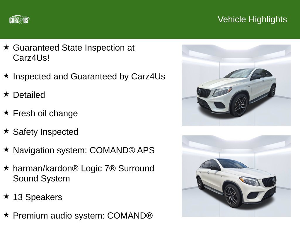 Used 2018 Mercedes-Benz GLE 43 AMG 4MATIC Coupe image 5