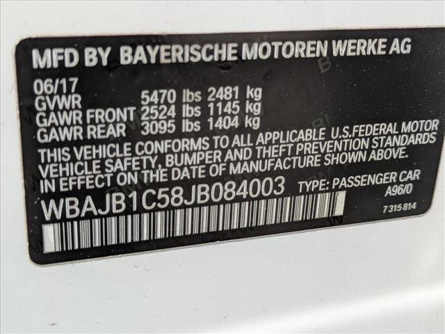 Used 2018 BMW 530e xDrive AWD/4WD image 16