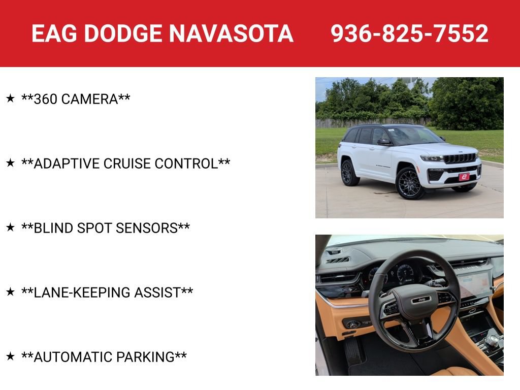 New 2026 Jeep Grand Cherokee Summit w/ Obsidian Package AWD/4WD image 8