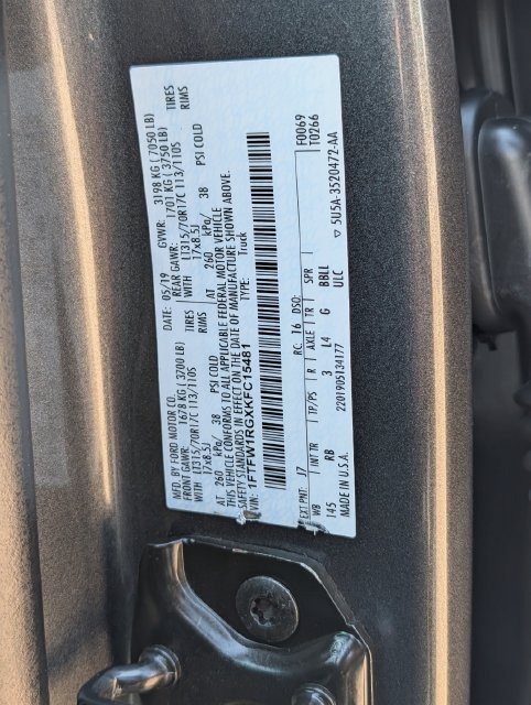 Used 2019 Ford F150 Raptor w/ Equipment Group 802A Luxury AWD/4WD image 30