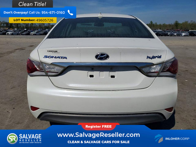 Used 2012 Hyundai Sonata Hybrid w/ Leather Pkg FWD image 8