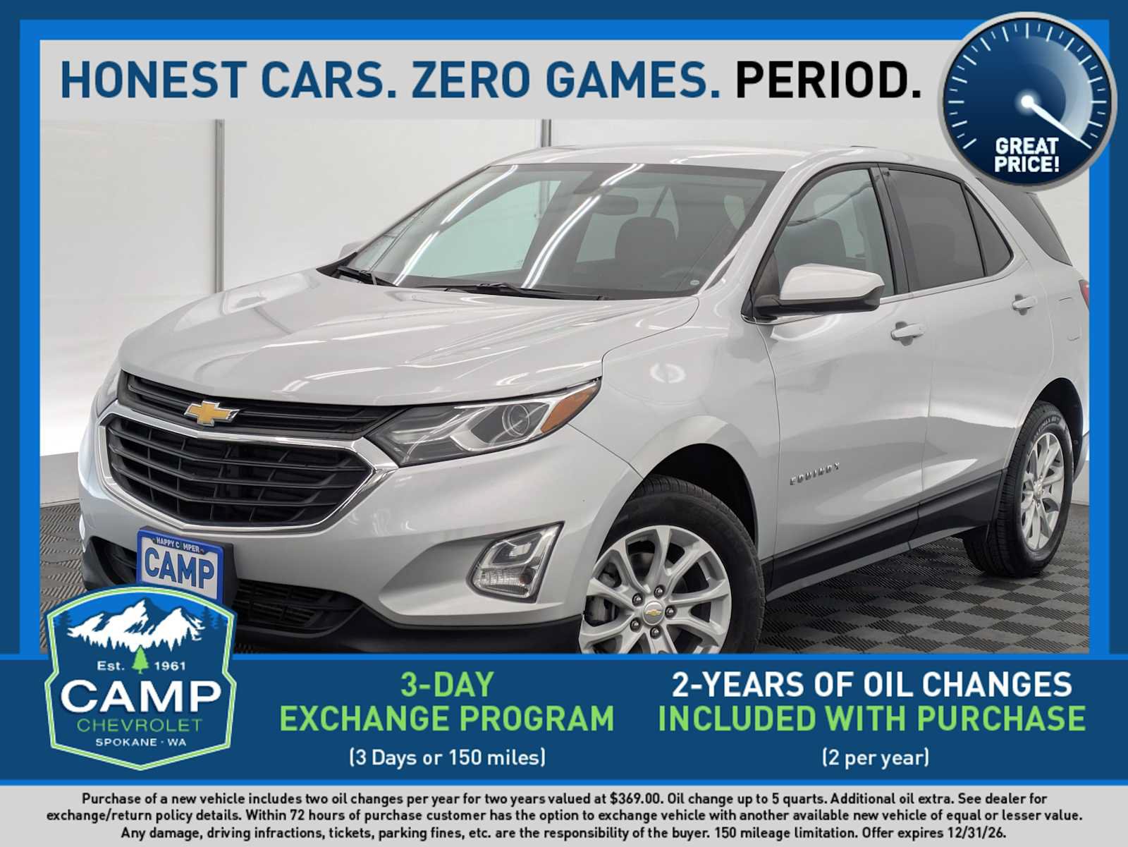 Used 2019 Chevrolet Equinox LT
