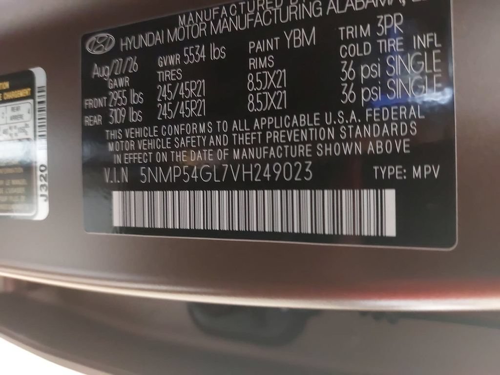 New 2027 Hyundai Santa Fe Calligraphy FWD image 37