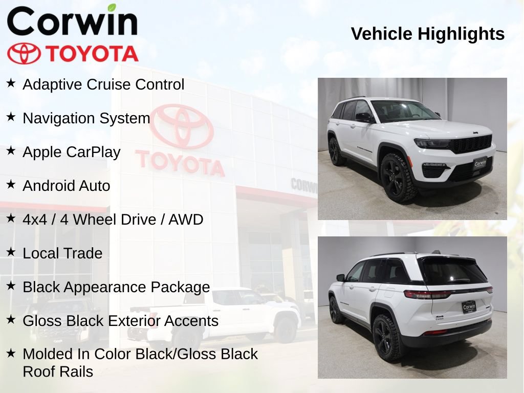 Used 2023 Jeep Grand Cherokee Limited w/ Black Appearance Package AWD/4WD image 11