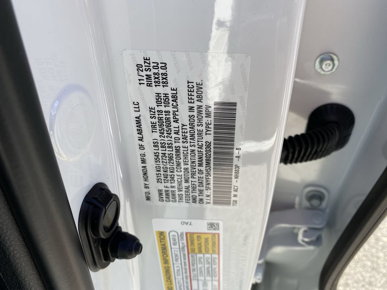 Certified 2021 Honda Pilot EX-L image 32