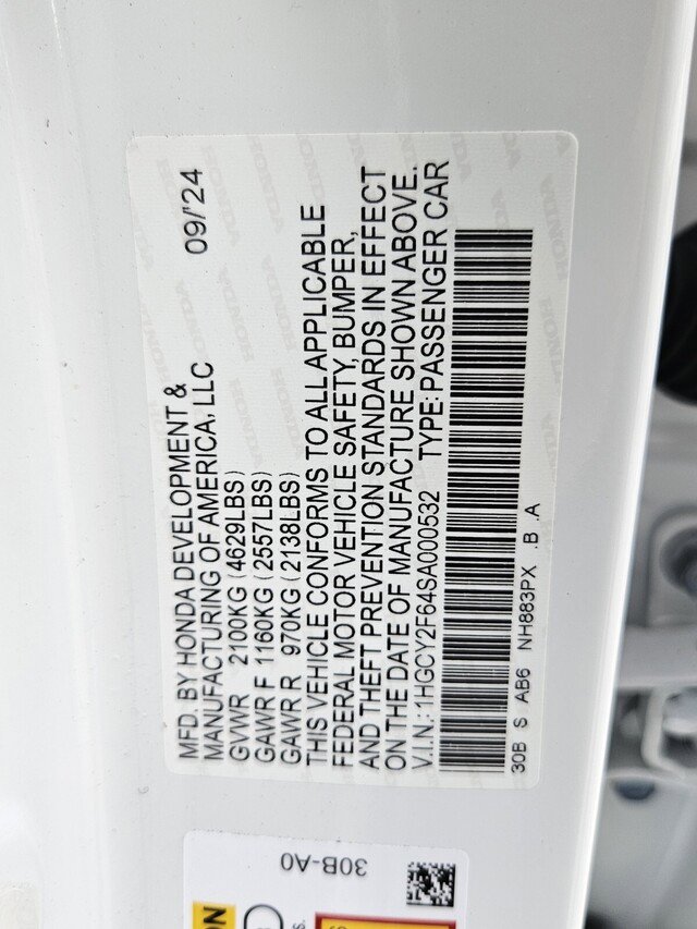 Certified 2025 Honda Accord EX-L image 41