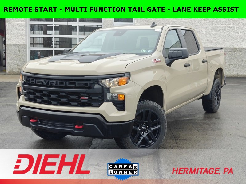 Used 2022 Chevrolet Silverado 1500 Custom Trail Boss w/ LPO, Dark Essentials Package image 1