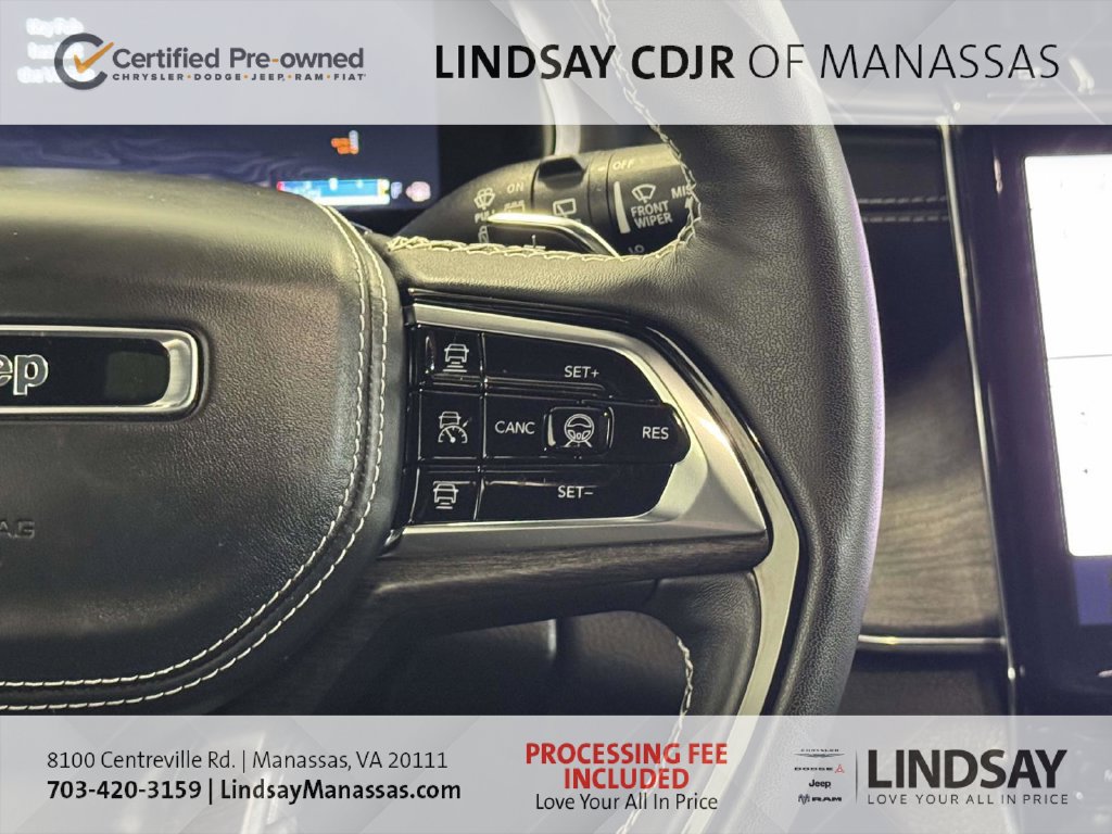 Used 2025 Jeep Grand Cherokee L Overland w/ Advanced Protech Group III AWD/4WD image 30