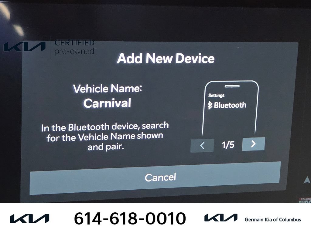 Certified 2026 Kia Carnival EX FWD image 28