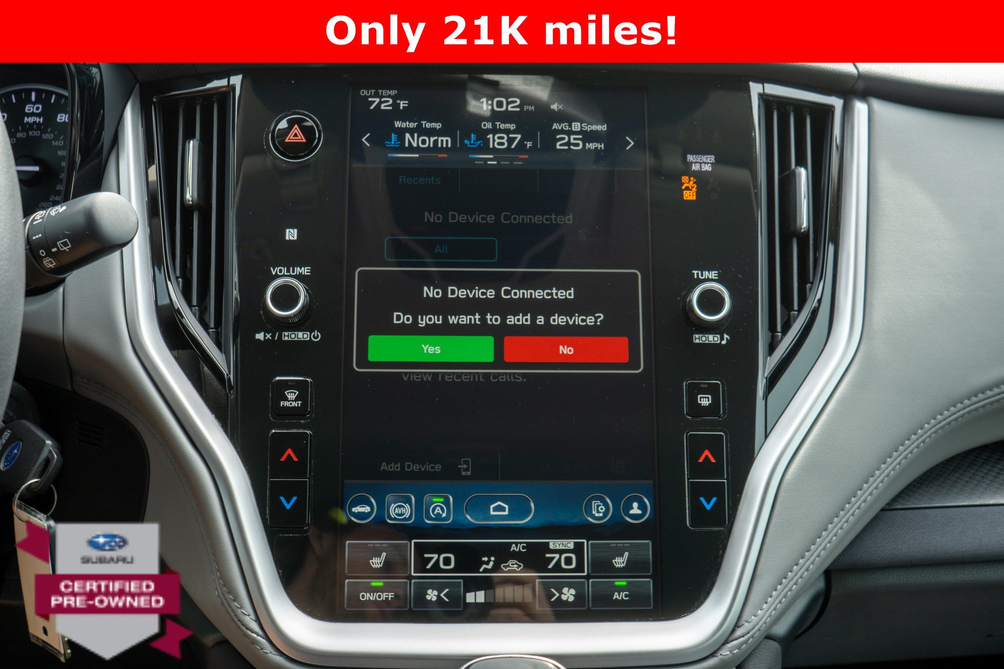 Certified 2024 Subaru Outback Premium AWD/4WD image 17