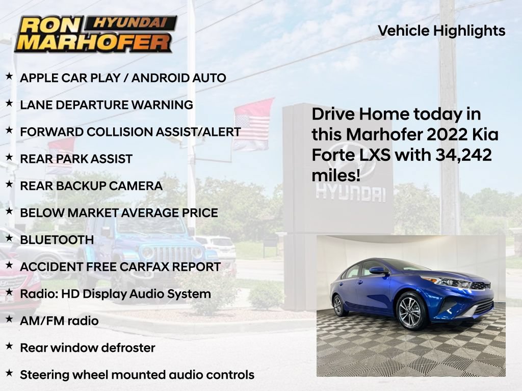 Used 2022 Kia Forte LXS FWD image 14