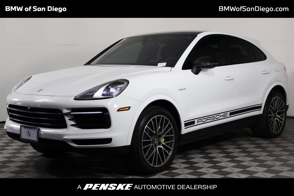 Used 2020 Porsche Cayenne E-Hybrid Coupe w/ Premium Package image 1