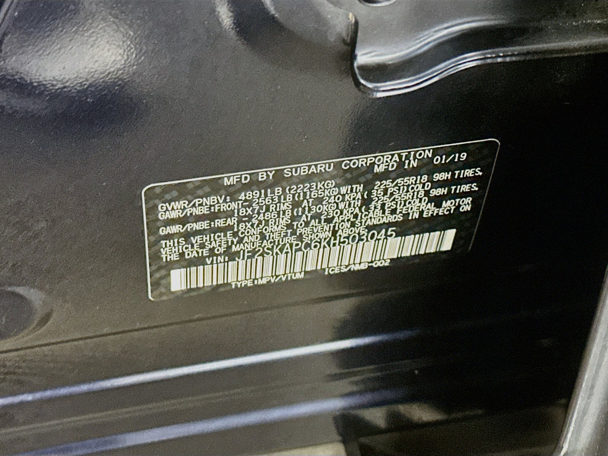 Used 2019 Subaru Forester Sport AWD/4WD image 12