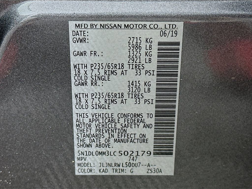 Used 2020 INFINITI QX60 Luxe image 36