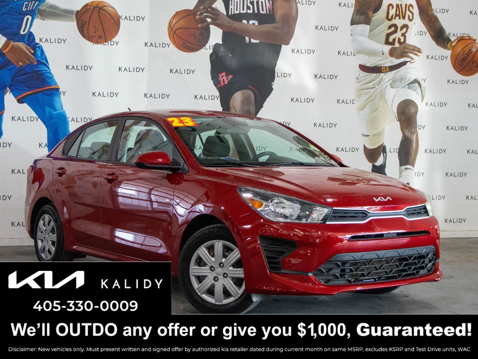 Used 2023 Kia Rio S image 1