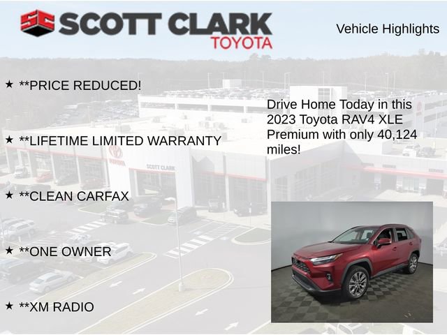 Used 2023 Toyota RAV4 XLE Premium AWD/4WD image 12