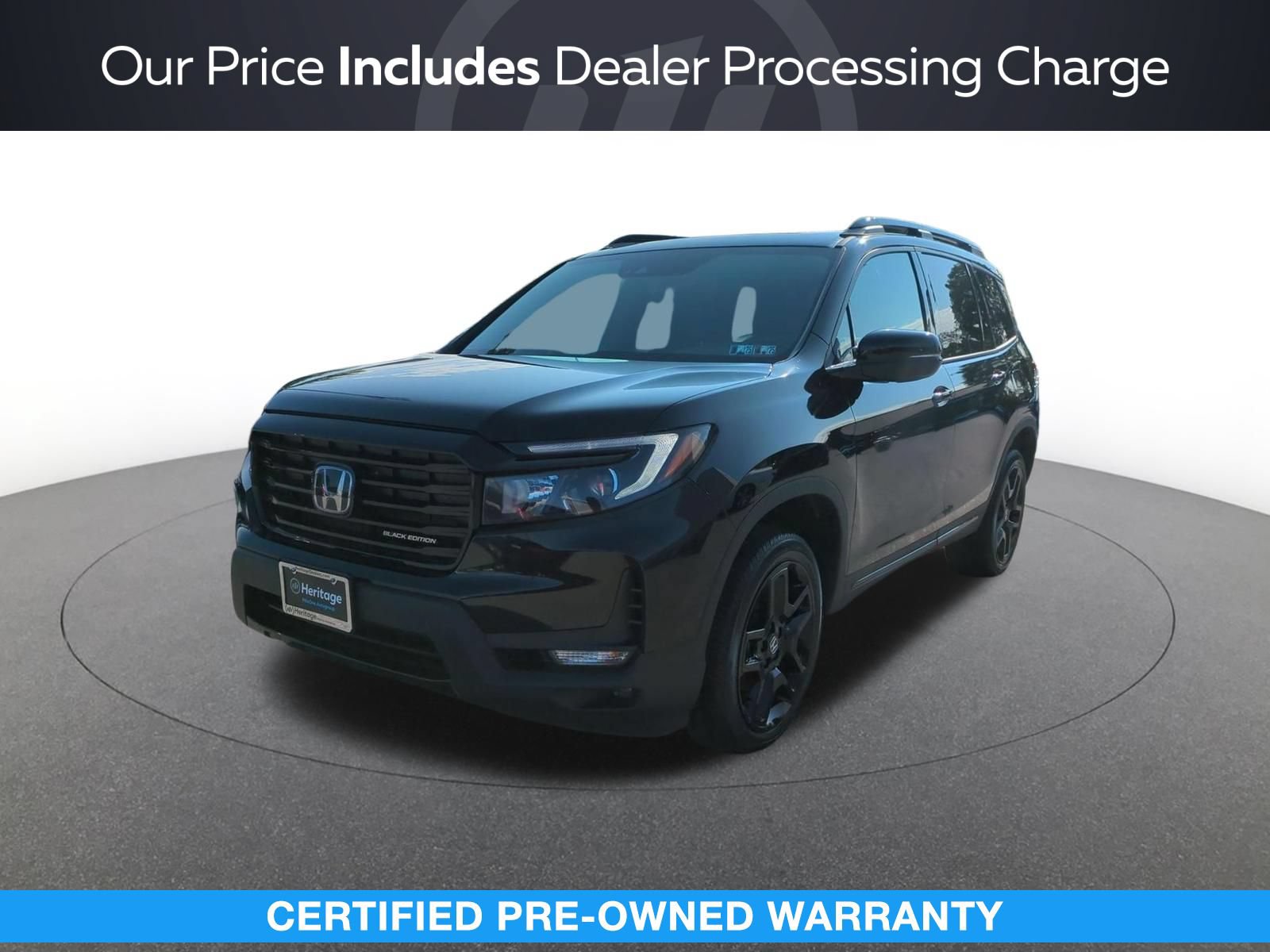 Certified 2025 Honda Passport Black Edition image 1