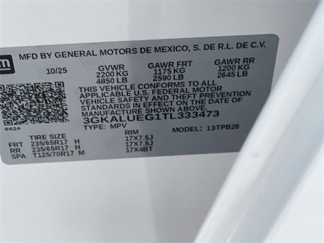 New 2026 GMC Terrain Elevation w/ LPO, Floor Liner Package image 34