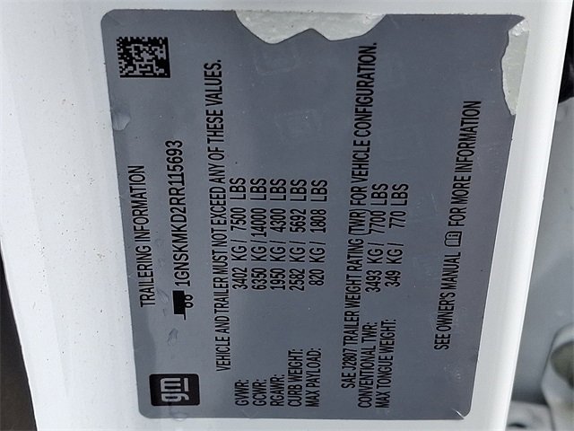 Used 2024 Chevrolet Tahoe LS w/ Driver Alert Package image 23