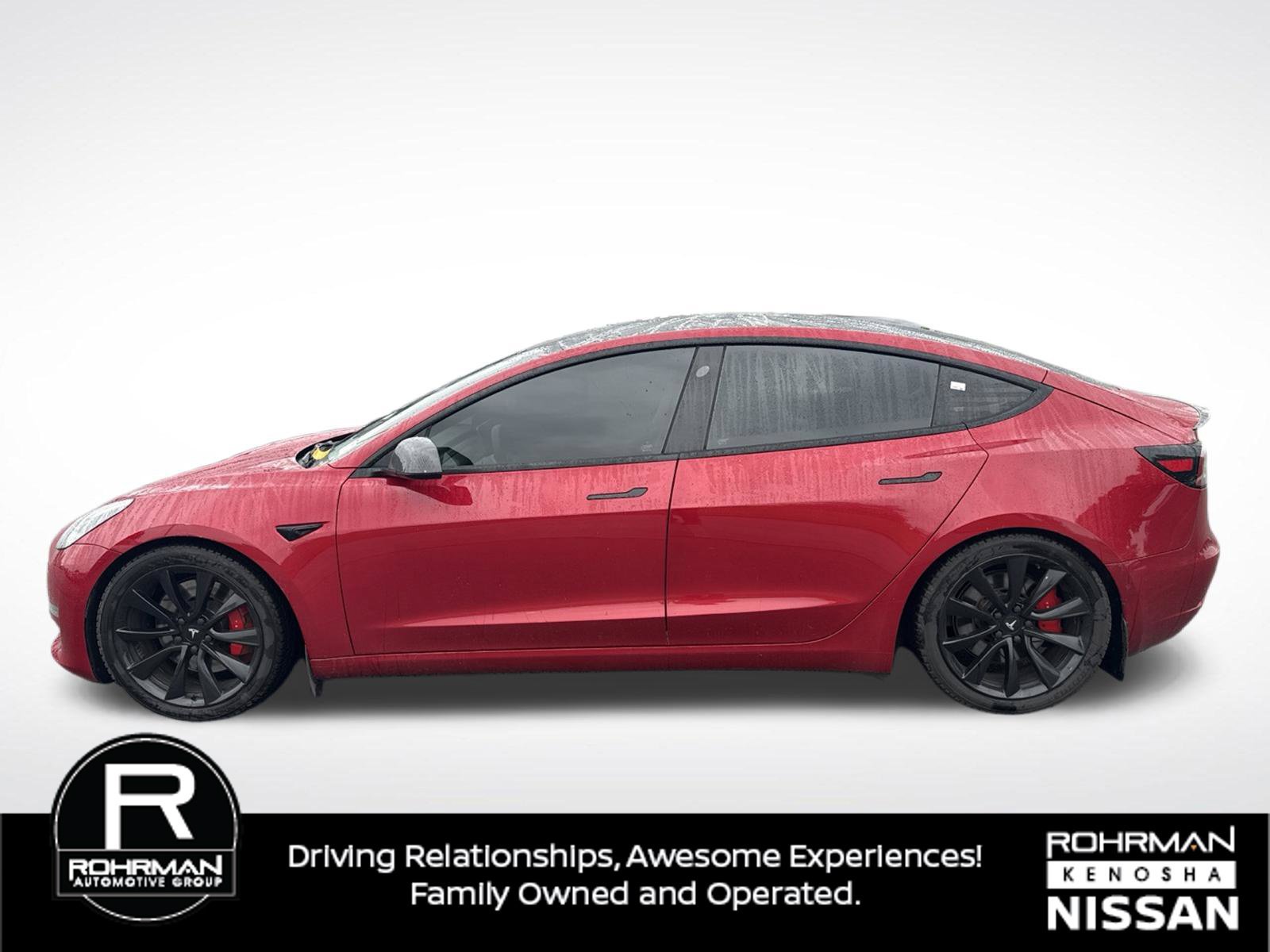 Used 2021 Tesla Model 3 Performance AWD/4WD image 2