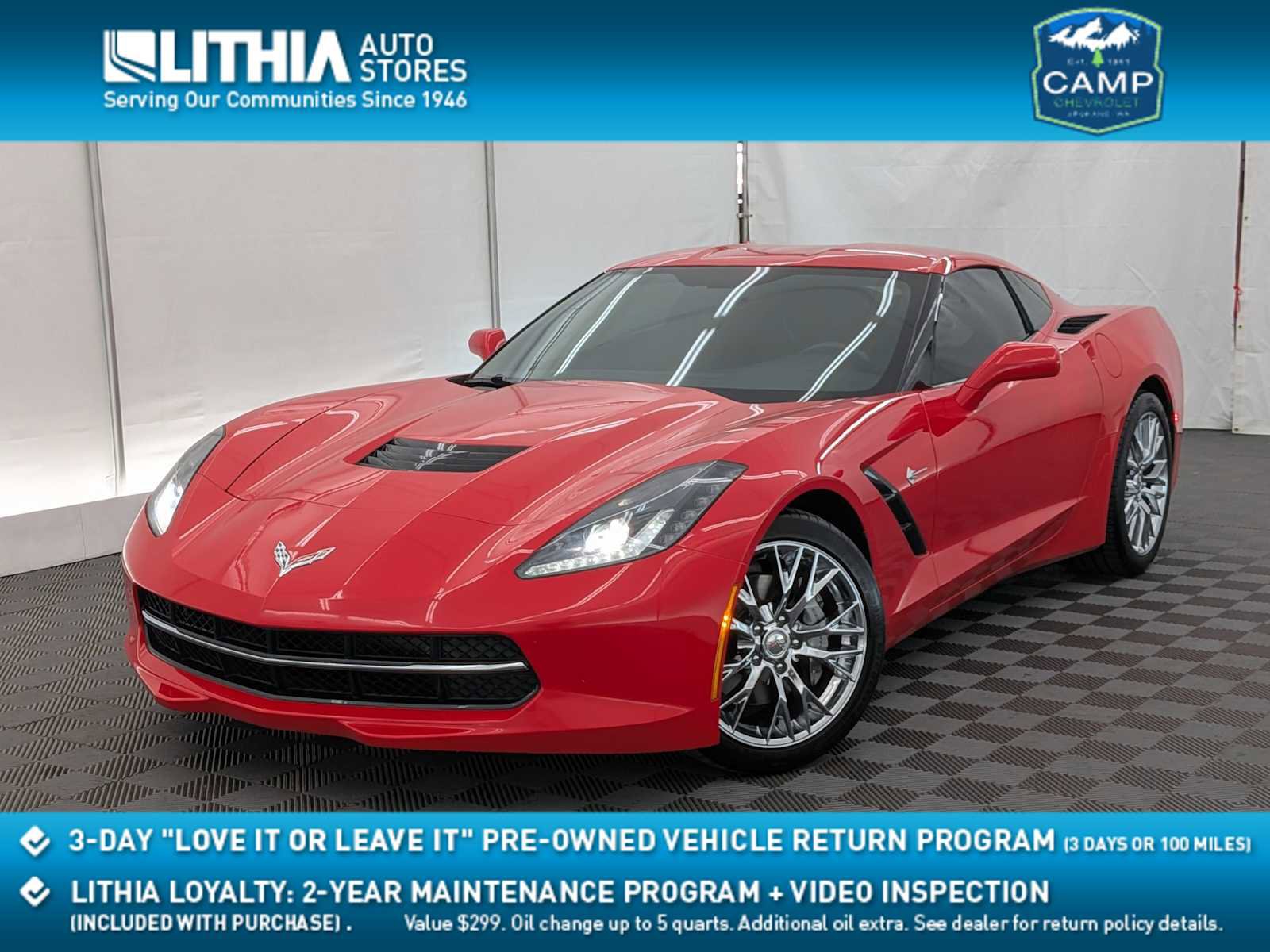 Used 2017 Chevrolet Corvette Stingray Coupe w/ 1LT