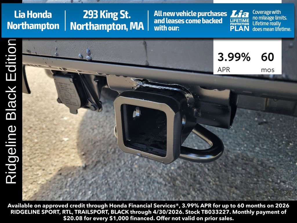 New 2026 Honda Ridgeline Black Edition image 5