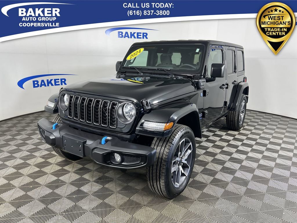 Used 2024 Jeep Wrangler Sport S 4xe w/ Convenience Group image 1