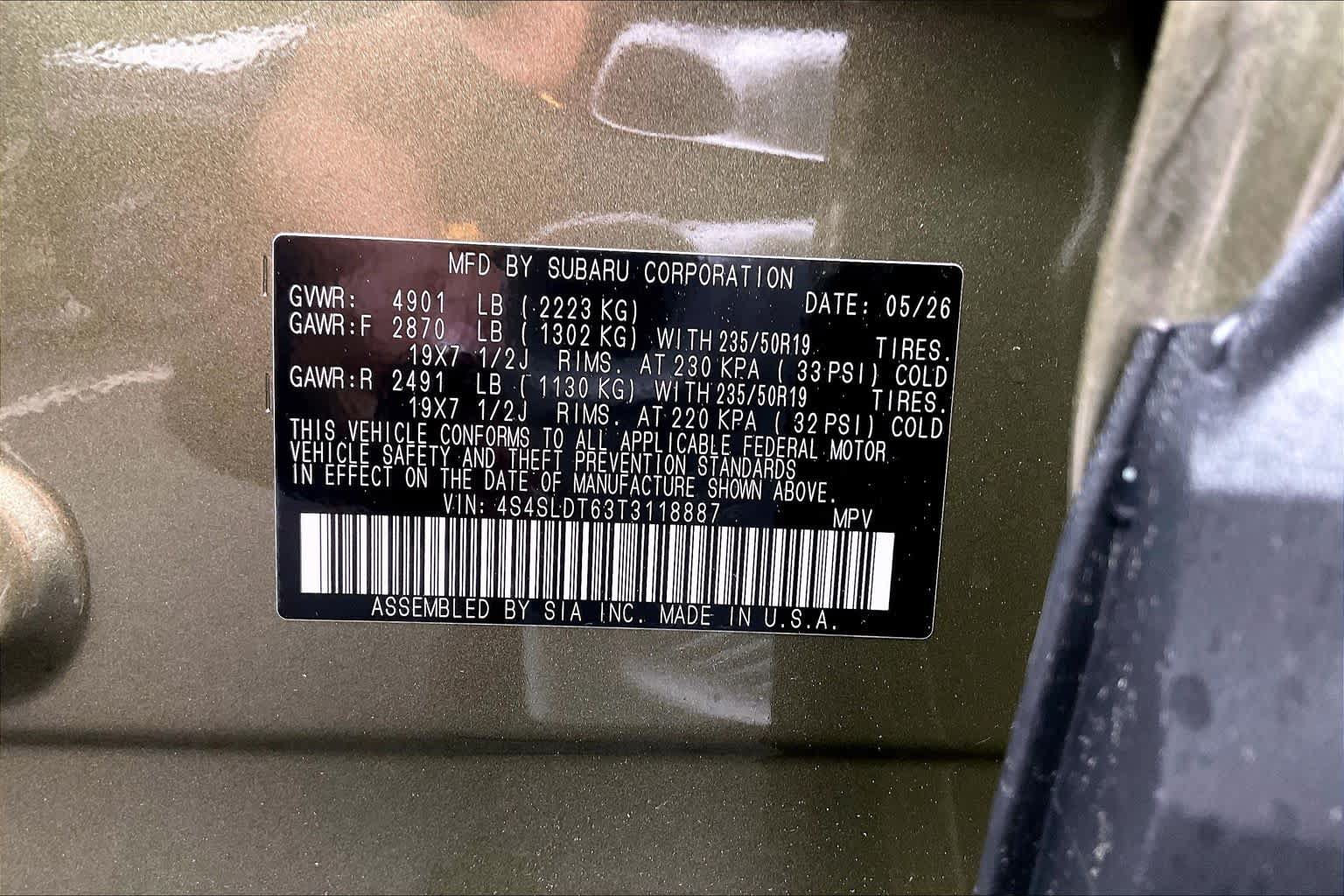 New 2026 Subaru Forester Touring AWD/4WD image 22